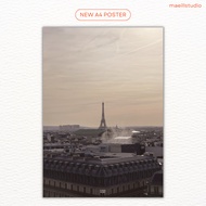 - a4 Poster Room Decoration a4-Paris