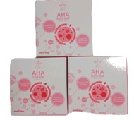 3 PCS SABUN AHA PINK TAZZI/ AHA GLUTA SOAP TAZZI