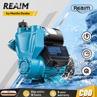 REAIM Water Pump Automatic Booster Pump 0.5HP Jet Pump 600W Electric Water Pump