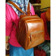 GENUINE COWHIDE BAG GENUINE LEATHER BACKPACK