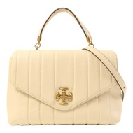 Tory Burch 牛皮皮革Kira Top Handle金扣手挽肩背兩用袋