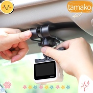 TAMAKO Car Sun Visor Camera Mount, 360 Degree Rotation Adapter Bracket, Action Camera Quick Release Accessories Holder for DJI Action 3  11 Insta360 X2/X3 GO 3 Action Camera