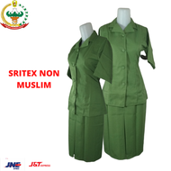 SERAGAM PERSIT MUSLIM SRITEX PENDEK / NON MUSLIM