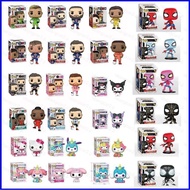 Comic 10pcs FUNKO POP Action Figure Messi Mario TMNT Sanrio Barbie Stitch One Piece Spiderman Skibidi Toilet Kids Toys