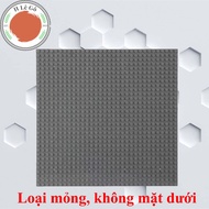 Base plate 32x32 thin base (only 1 top side) dark gray