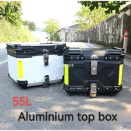 Aluminium Top Box X Design Kotak Motosikal Pieti Aluminium Box