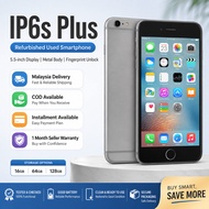 IP6s Plus Refurbished Used Smartphone 16GB 64GB 128GB Second Hand Phone Malaysia Delivery COD Instal