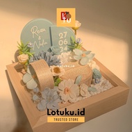 Box Ring box for engagement jewelry, rings & bracelets | Jewelry set