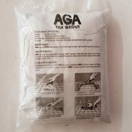 SEMEN NAT KERAMIK WARNA ABU ABU / OKER LANTAI / TILE GROUT AGA 1 kg