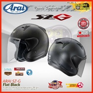 Arai SZG Flat Black Plain Original Japan Motorcycle Helmet