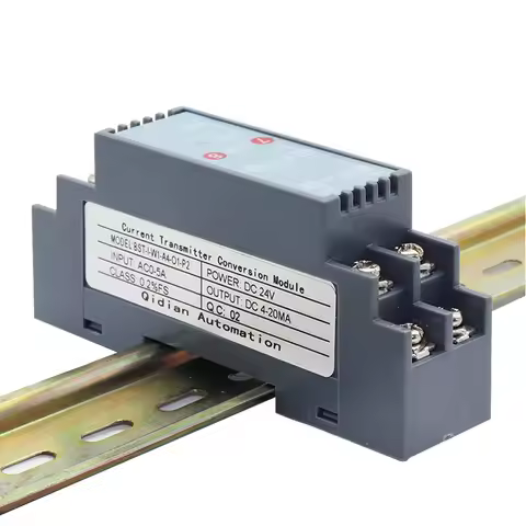BST-I AC Current Transducer AC 1A 5A 10A 20A Input 4-20mA 0-10V RS485 Output current sensor transmit