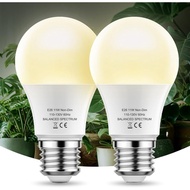 LED Grow Light Bulb A19 - Full Spectrum E26 Base, 11W (100W Equivalent) for Indoor Plants, Flowers, 