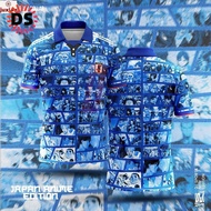 Jersey Retro Collar Short Sleeve / Jersey Fully Printing Sublimation【Free Custom Name &amp; Number】6