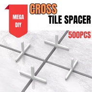 [500PCS] Tile Spacer Tile Leveling Tiling Tile Leveler Floor mosaic 1.0mm 1.5mm 2.0mm 2.5mm 3.0mm Cr