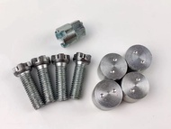 BREMBO CALIPER M10 M8 1.25MM CALIPER SPECIAL SCREW & NUTS