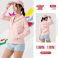 [FS] NEVO women's sun protectionJacket, 1-layer sports windbreaker, anti-UV, windproof and dustproof