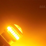 MAXGTRS หลอดไฟ LED P21W BA15S 2x S25 BAU15S BAY15D 1157 BA15D 4014ชิป3030เลนส์โปรเจคเตอร์สำหรับเบรคถ