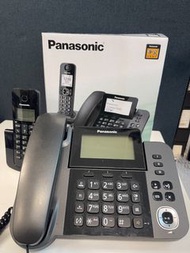 Panasonic 松下 KX-TGF320  有繩可攔截字母電話機 配原裝盒