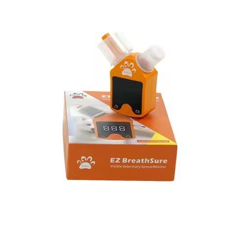 Animal Apnea Sensor Monitor Dog Cat Pet Apnea Alarm Anesthesia Breathing Monitor Veterinary Clinic E