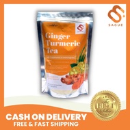 ۞▩1 Pack Sague Ginger Turmeric Tea with Calamansi and Lemongrass Stevia 350g Natural turmeric | Luya