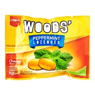 WOODS PEPPERMINT LOZENGES - ORANGE