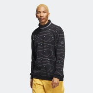 adidas Golf Adicross Long Sleeve Turtleneck Polo Shirt Men Black HZ3229