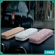 CVMAX Car Glasses  Rhinestone Storage Large Hard Shell