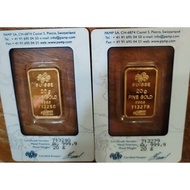 20 Gram PAMP Suisse Gold Bar 999.9 Fine - Lady Fortuna Swiss Gold In Assay