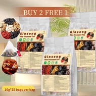 BUY 2 FREE 1 Kidney tea formula Ginseng Five Treasure TeaCombination Scented Tea Five Treasure Tea R