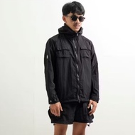 TROUBMAKER OVERSHIRT HOODIE JACKET - CERVELO BLACK - OUTWEAR