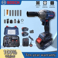 Bosch original rechargeable electric wrench 2 batteries electric impact wrench multi-function electr