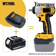 YUSENSS Battery Converter Adapter, Portable Professional Lithium Battery Converter,  18V 20V Durable