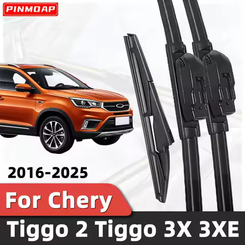 3PCS Car Windshield Wiper Suitable For Chery Tiggo 2 Tiggo 3X 3XE 2016-2025 Car Windshield Window Ac