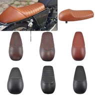 Retro Cafe Racer Seat Motorcycle Vintage Hump Saddle Flat PanCushion For Suzuki GN125 GN250 GN400 GR