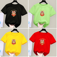 T-Shirt Kids Girl Soft Round Neck Shirt Unisex Kids Tshirts Budak Perempuan Baju Anime Shirt