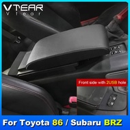 For Toyota 86 GT86 FR-S ZN6 / Subaru BRZ STI Sport ZC6 2012~2020 Car Armrest Box Multi Functional St