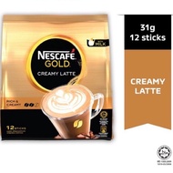 Nestle Nescafe Gold Creamy Latte (12's X 31g)