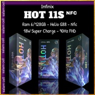 Infinix HOT 11s - Hot 11 Ram 6/128GB Helio G88 5.200 mAh 6.6”