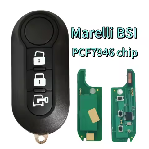 Da Shi ID46 2/3Buttons 433Mhz forCar key Remote Control Key For Fiat 500 500L MPV Ducato Citroen Jum