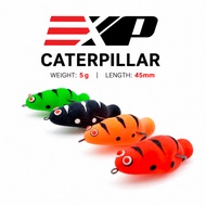EXP CATERPILLAR 45s 45mm 5g Soft Rubber FROG