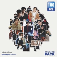 100 PCS Henry Lau Waterproof Aesthetic Stickers - For Laptops, Motorcycles, and Helmets - Paper Stat