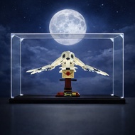 Kotak Akrilik Display Box for Lego 75979 Hedwig Labubu Zimomo Custom Storage Case 展示盒