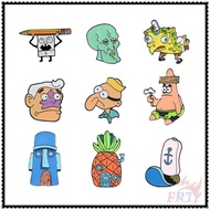 ★ SpongeBob SquarePants - Cartoon Shows Brooches ★ 1Pc Fashion Doodle Enamel Pins Backpack Button Ba