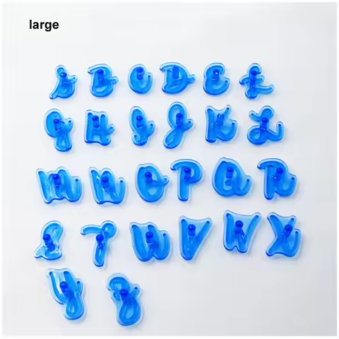 Alphabet Letter Number Symbol Clay Stamp Diy Message Seal for Pottery Ceramic Polymer Clay Craft Mod