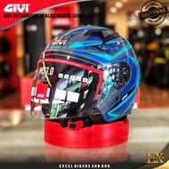 GIVI HELMET M33.0 ARIA RUSH BLUE/OPEN FACE HELMET / MOTORCYCLE HELMET /M33.0 ARIA /SINGLE VISOR HELM