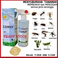READY STOCK SPRAY CAMAY REPELLENT hapus kutu rambut,kutu haiwan,bena,koya putih,gegat,ulat daun,bela