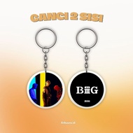 GANTUNGAN VIP BIIIGKeychain REVERSIBLE KEYCHAIN KPOP UNOFFICIAL DAESUNG GDRAGON TAEYANG KEYCHAIN