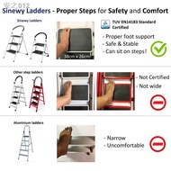 ♠Step Ladder Foldable 2 & 3 steps