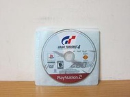 GRAN TURISMO 4 GT4 PS2 遊戲光碟 (裸片)