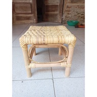 Original grand A quality, square-shaped rattan bench, full rattan woven, cheap rattan bench rattan s